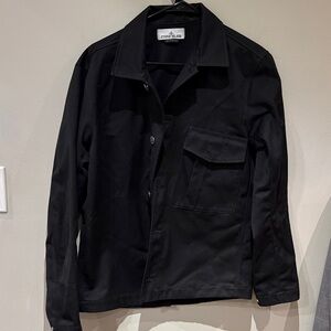 Stone Island Black Military Field Jacket